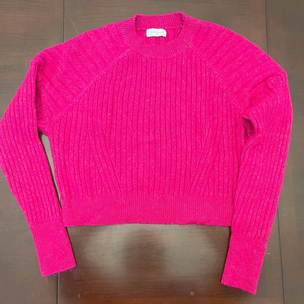 Sophie Rue Ribbed Knit Long Sleeve Sweater